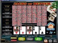 100 Hand Jacks or Better Video Poker