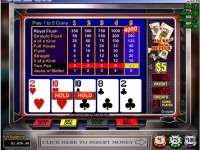 Single Hand Video Poker