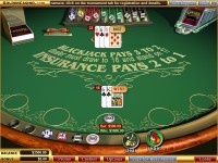 Blackjack at Golden Casino